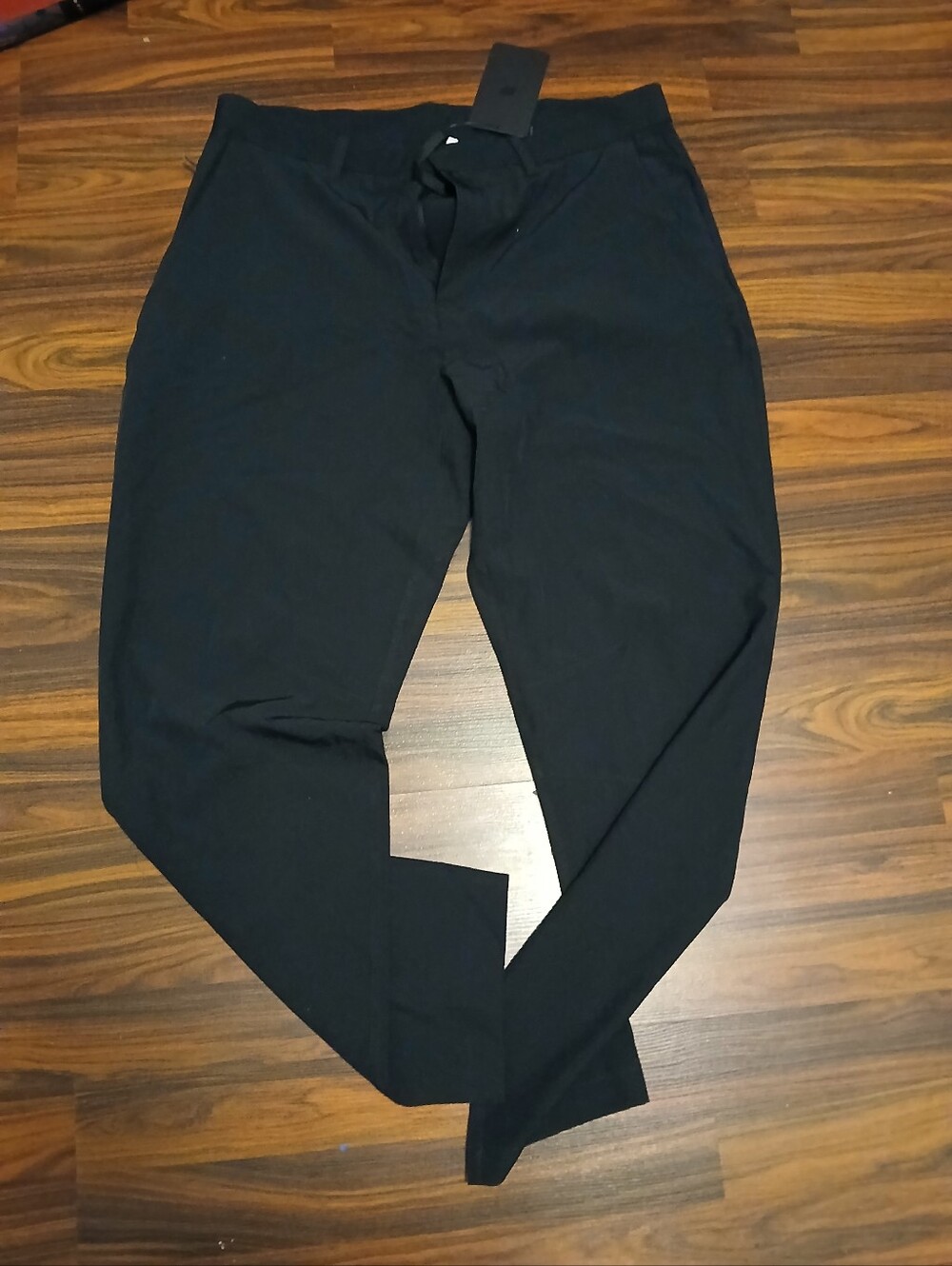 Fabletics Men's Black Stretch Chinos